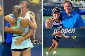 Sara Bejlek a Tennis star, Whose father and coach grabbed her butt and kissed her has finally cleared the air.